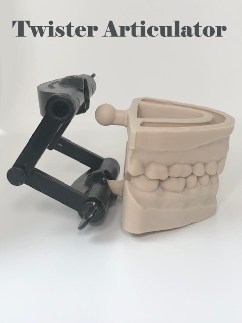 The Original Twister Articulator on Printing Models